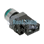 Кнопка BA31 с подсветкой 230В зел. NO IP65 PROxima EKF xb2-bw31-230-65