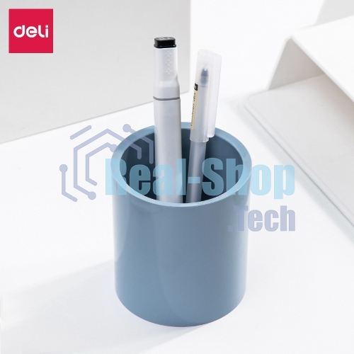 Подставка Deli NS023Blue Nusign 1 отделение для письменных принадлежностей, синий, пластик