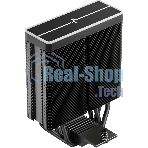 Кулер для процессора DEEPCOOL AG400 BK ARGb V2 черный 120мм алюминий+медь 2100rpm 31.6db 4-pin 220W 154мм