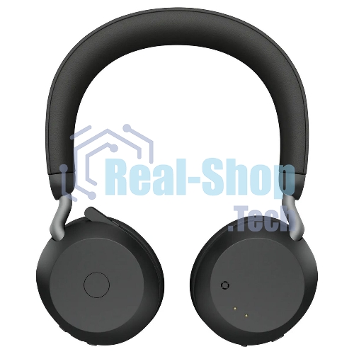 Гарнитура Jabra Evolve2 75 чёрный, беспроводная + проводная, Bluetooth, до 24 ч