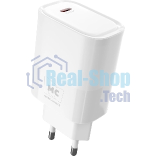 Сетевое зарядное устройство MORE CHOICE (4620202553485) NC67i СЗУ 1Type-C 3.0A PD 20W, белый