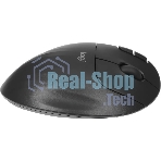 Трекбол Logitech M575S черный оптическая 2000dpi беспров. BT/Radio USB2.0 (910-007035)