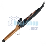 Щипцы для завивки волос DELTA LUX DL-0630 черный/бронзовый, 19 мм, 180 °C, 1 режим