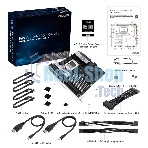 Материнская плата ASUS Pro WS WRX90E-SAGE SE, sTR5, AMD WRX90, 8xDDR5, 4xSATA, 4xM.2, 6xPCI-E 5.0 x16, 1xPCI-E 5.0 x8, 1xVGA, 2xMiniDP, 3x 10Gb LAN, 6xUSB-A 3.2 Gen 2, 1xUSB-A 2.0, 2xUSB-C USB4, 2x3.5 мм, 5.1, SSI EEB
