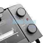 Мини-печь BRAYER BR2600 1200 Вт, 9 л, серебристый