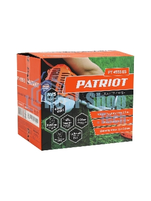 Триммер бензиновый Patriot PT 4555ES Country, 2.5 л.с.