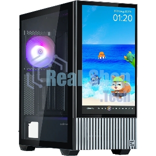 Компьютерный корпус Zalman Z10 DS без БП черный