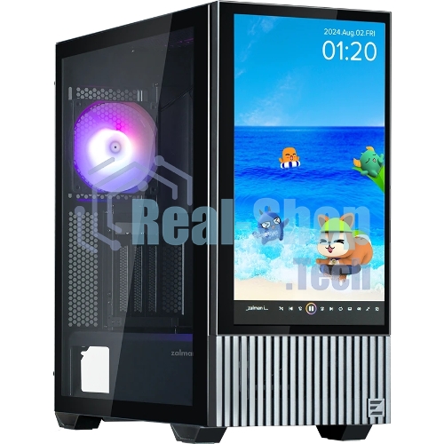Компьютерный корпус Zalman Z10 DS без БП черный