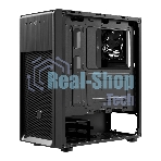 Компьютерный корпус без блока питания Cooler Master Elite 500, 2xUSB3.2, 1x120Fan, w/o PSU, Black, w/o ODD, Window TG left panel, ATX