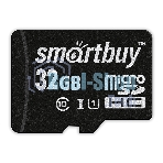 Флеш карта Micro SDHC 32Gb Smartbuy Class 10 UHS-I (без адаптера)