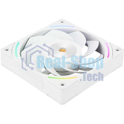 Кулер для корпуса Thermalright TL-K12RW Reverse (120x120x25mm, 4-pin PWM, ARGB, 69CFM, 27dBA, 2150RPM, White)