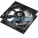 Вентилятор для корпуса ID-Cooling NO-8025-SD черный, 80 мм, 2000 об/мин, 21 дБ, 3 pin