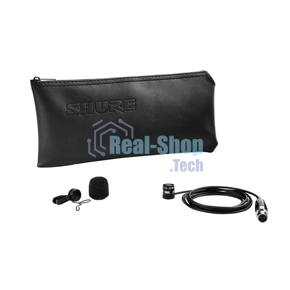 Микрофон SHURE WL185MB/C-TQG проводной