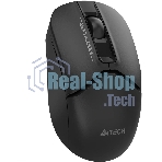 Мышь беспроводная A4Tech Fstyler FG12 черный, 1200 dpi, радиоканал, USB, кнопки - 3