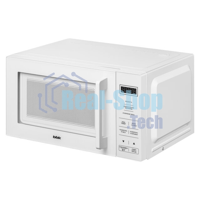 Микроволновая печь BBK 20MWS-751S/W белый, 20 л, 700 Вт, переключатели - сенсор