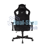 Кресло игровое Бюрократ Knight Outrider Light-20 черный с подголов. крестовина металл