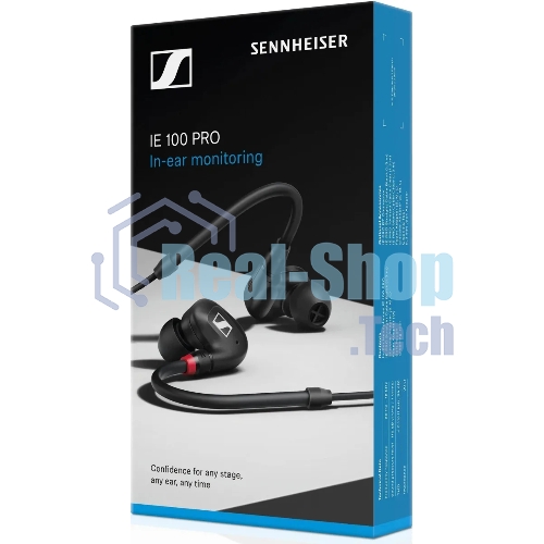 Проводные наушники Sennheiser IE 100 PRO черный, внутриканальные, Jack 3.5 мм