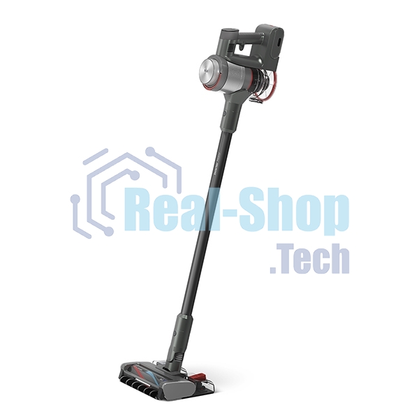 Пылесос вертикальный BQ VCA1005W Aqua Pro PREMIUM серый, питание от аккумулятора, 220 Вт, уборка сухая/влажная, пылесборник 0.5 л