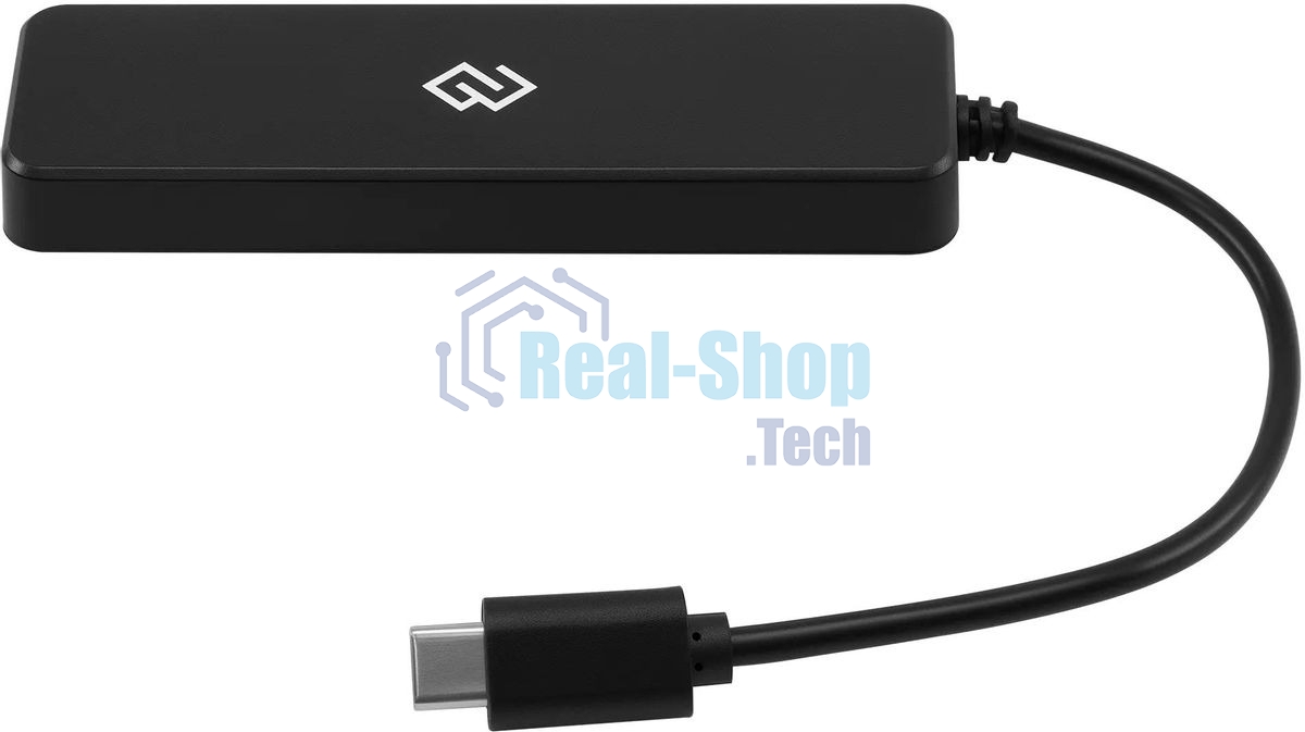 USB-разветвитель Digma DHUB-4USB-C-2.0, USB-C, USB 2.0 4порта, USB