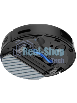 Робот-пылесос Ecovacs Deebot N20e Plus черный, 5200 мА*ч Li-Ion, уборка сухая/влажная, пылесборник контейнер 0.35 л
