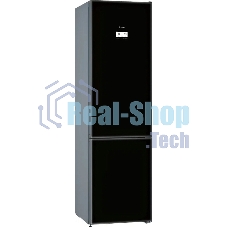 Холодильник Bosch KGN39LB30U черный двухкамерный 290/110л морозилка снизу, No Frost