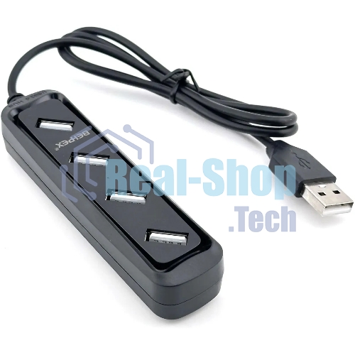 USB-концентратор Behpex BPH-1729, USB 2.0, USB 4 порта, USB