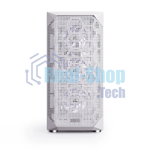 Компьютерный корпус ABR Quantum белый (1хUSB Type-C, 2хUSB 2.0, HD Audio, 4xRGb Fan, ATX, E-ATX)