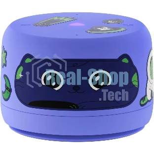 Умная колонка Яндекс Станция Лайт 2, 6Вт, компактная, 1 динамик, Matter, Wi-Fi, Bluetooth 5.0, Алиса, фиолетовый