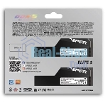 Оперативная память Patriot Viper Elite 5 Ultra, DDR5, 64GB (2x32GB), 6000 MHz, CL28, с радиатором, чёрный
