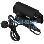 Фен BRAYER BR3040 черный, 1400 Вт, компактный