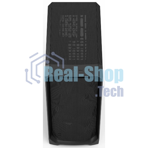 Корпус Fractal Design Meshify 3 Black Solid, Midi-Tower, чёрный, 3 x 140 мм