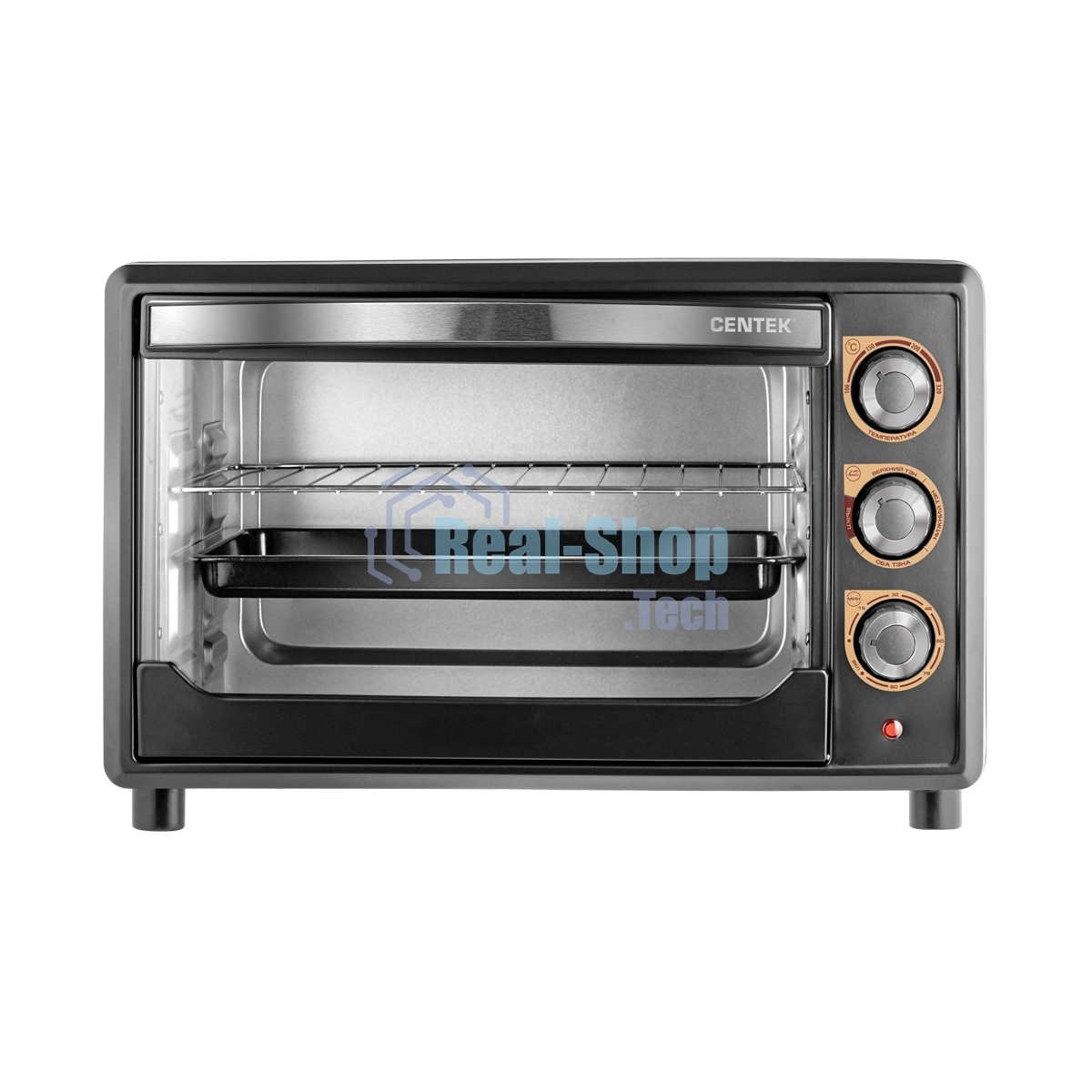 Мини-печь Centek CT-1530-36 черный promo