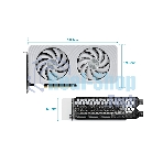 Видеокарта Palit RTX 5060Ti WHITE OC 16Gb RTX 5060TI 16Gb 128bit GDDR7 2407/28000 HDMIx1 DPx3 HDCP Ret