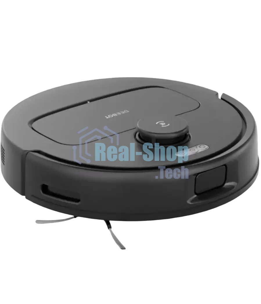 Робот-пылесос Ecovacs Deebot N20e Plus черный, 5200 мА*ч Li-Ion, уборка сухая/влажная, пылесборник контейнер 0.35 л