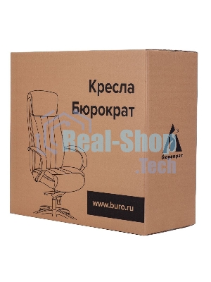 Кресло руководителя Бюрократ T-9923WALNUT/IVORY слоновая кость кожа крестовина дерево