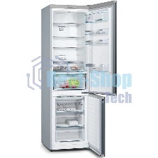 Холодильник Bosch KGN39LB30U черный двухкамерный 290/110л морозилка снизу, No Frost