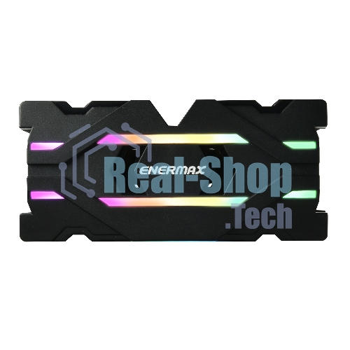 Кулер для процессора Enermax F40 ARGb Edition черный, 140 мм, алюминий/медь, 1200 об/мин, 23 дБ, 4 pin, 200 Вт, 158 мм