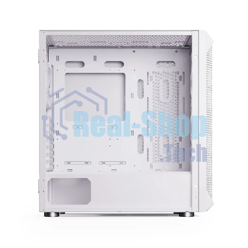 Компьютерный корпус ABR Quantum белый (1хUSB Type-C, 2хUSB 2.0, HD Audio, 4xRGb Fan, ATX, E-ATX)