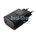Сетевое зарядное устройство MORE CHOICE (4620202553454) NC67 СЗУ 1Type-C 3.0A PD 20W, черный