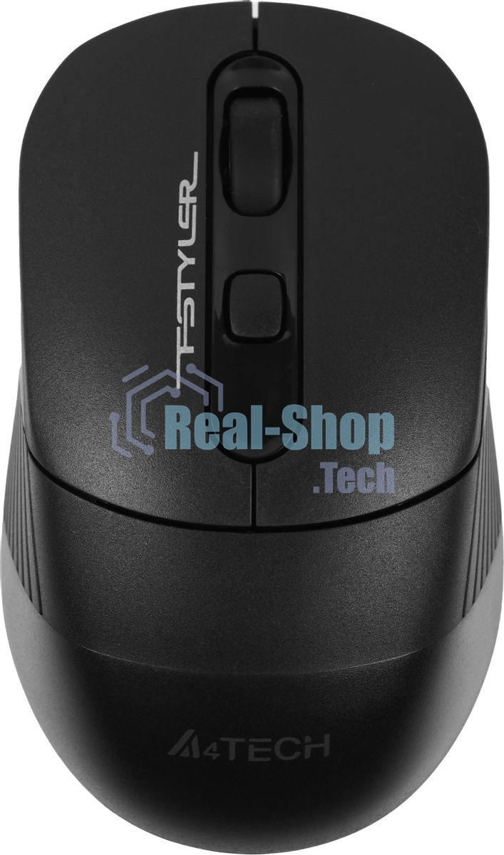 Мышь беспроводная A4Tech Fstyler FB10C черный, 2000 dpi, радиоканал, Bluetooth, USB, кнопки - 4