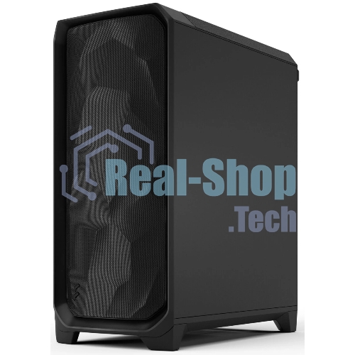 Корпус Fractal Design Meshify 3 Black Solid, Midi-Tower, чёрный, 3 x 140 мм