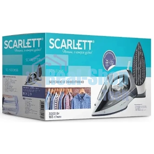 Утюг Scarlett SC-SI30K66 3000Вт серый