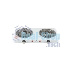 Плитка электрическая Homestar HS-1109, 2 конф, белый, ТЭН