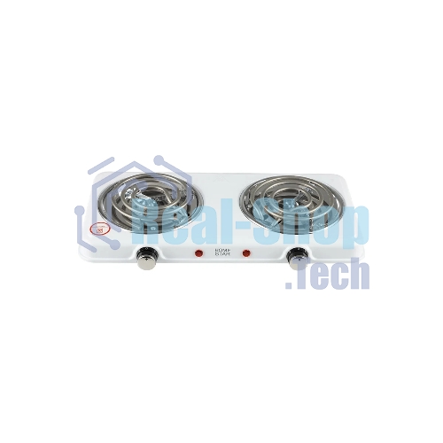 Плитка электрическая Homestar HS-1109, 2 конф, белый, ТЭН