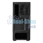 Компьютерный корпус без блока питания Cooler Master Elite 500, 2xUSB3.2, 1x120Fan, w/o PSU, Black, w/o ODD, Window TG left panel, ATX