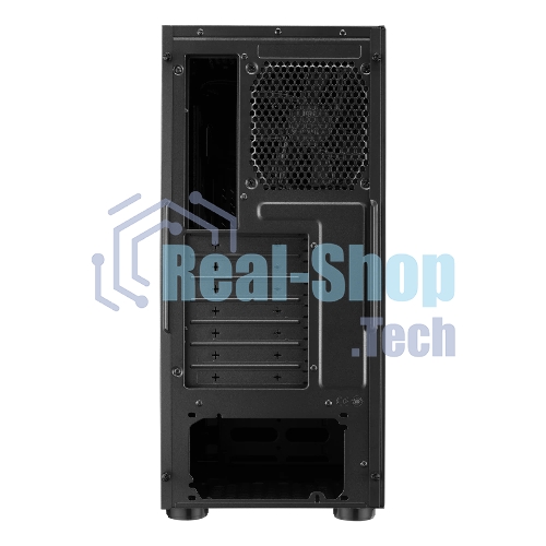 Компьютерный корпус без блока питания Cooler Master Elite 500, 2xUSB3.2, 1x120Fan, w/o PSU, Black, w/o ODD, Window TG left panel, ATX