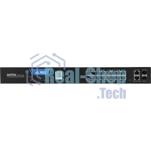 Коммутатор Netis ST220GPR-2G2S (L2) 18x1 Гбит/с 2SFP 16PoE 225W настраиваемый