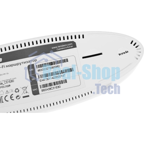 Роутер Tenda 4G03 4G LTE wiFi, 300 Мбит/с, поддержка TR069, слот для SIM-карт