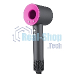 Фен Blackton Bt HD1818M серый/розовый, 1800 Вт, ионизация
