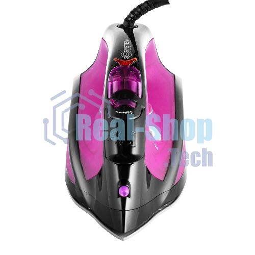 Утюг Centek CT-2355 фиолетовый, 2500 Вт, 45 г/мин, 160 г/мин, 270 мл